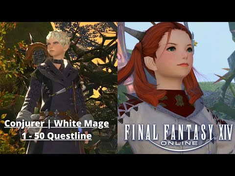 Conjurer | White Mage Questline from 1 to 50