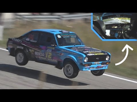 Frank Kelly OnBoard at 'The Legend' Rally Stage! - Ford Escort Mk2 with Sequential Gearbox!