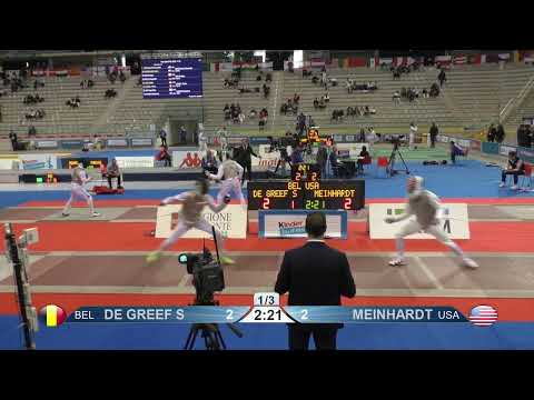 2023 134 T64 29 M F Individual Torino ITA GP RED MEINHARDT USA vs DE GREEF BEL