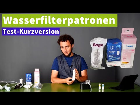 Wasserfilterpatrone und Steckwasserfilter im Test - Kurzversion