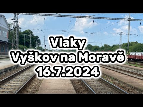 Vlaky Vyškov na Moravě dne 16.7.2034