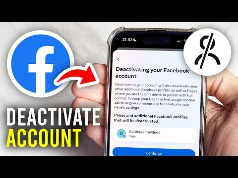 How To Temporarily Deactivate Facebook Account - Full Guide