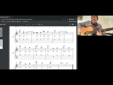 All Of Me - Melody Lesson- Analysis and Extracting Soloing Strategies and Chord Melody Ideas- Guitar