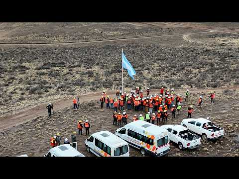 Histórica visita a Calcatreu: impulso minero en Jacobacci