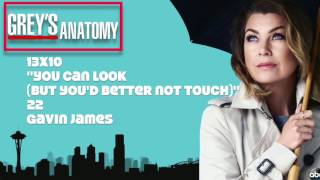 Grey&#39;s Anatomy Soundtrack - &quot;22&quot; by Gavin James (13x10)