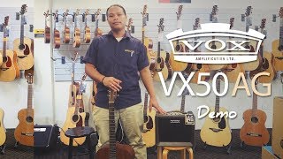 Video thumbnail for VOX VX50 AG - Demo! by CK Music MY