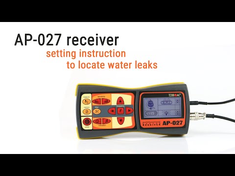 Water leak detector and pipe locator Success ATG-435.15N