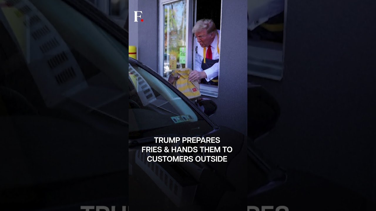 Watch: Donald Trump Makes French Fries In Pennsylvania | Subscribe to Firstpost