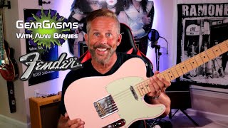 Video thumbnail for Fender American Special Telecaster - Shell Pink Limited Edition Demo Review by GearGasms