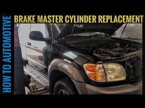 How To Replace The Brake Master Cylinder On A 2000-2007 Toyota Sequoia