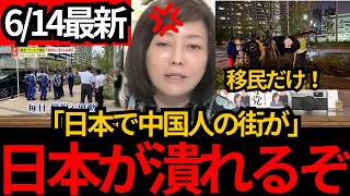 【日本保守党】※移民だけの経済圏の街が！「日本にお金が落ちない」晴海フラッグで見えた“外国人だけの経済圏”に有本香が怒り[百田尚樹 有本香]