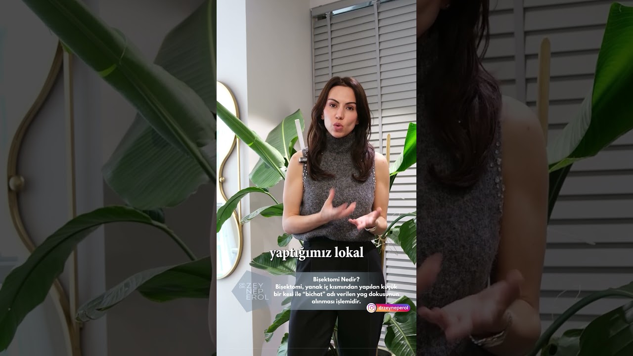 Bişektomi - Yanak Estetiği - Video 1