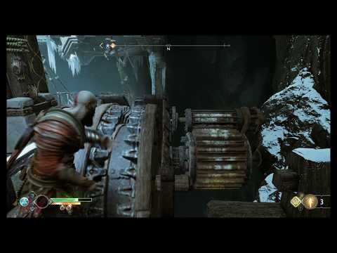 God of War - Inside The Mountain: Nornir Chest Puzzle (Hel-Walker) Invalid Crest of Courage (2018)
