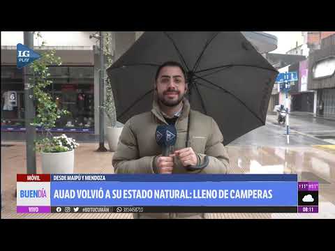 Llueve en Tucumán: el pronóstico del día en capital, Concepción y Tafí del Valle