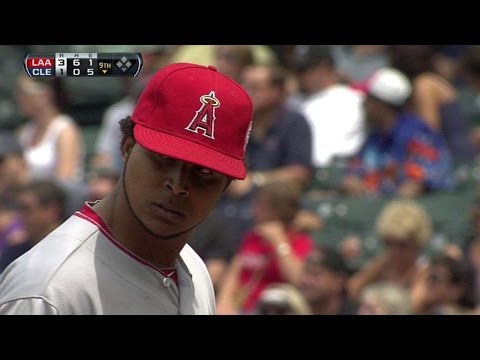 Santana fans Buck for first out of the ninth