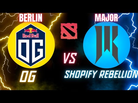 OG vs SHOPIFY REBELLION - ESL ONE BERLIN MAJOR 2023 DOTA 2