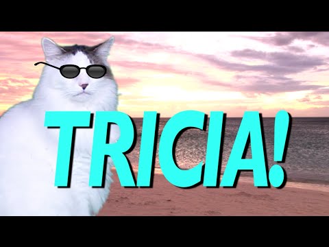 HAPPY BIRTHDAY TRICIA! - EPIC CAT Happy Birthday Song