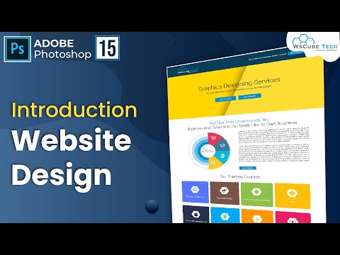 Website Design in Photoshop 1 | Intro Setup Basic Fundamental | Photoshop Tutorial 15