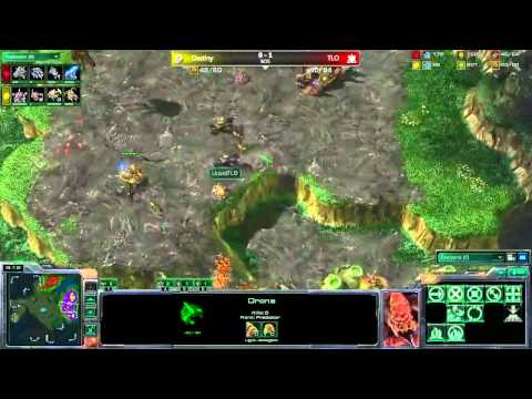 SHOUTcraft - SCi3 - RO8 : Destiny (Z) vs TLO (T) G2 - Part 2