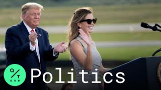 Trump Calls Hope Hicks on Stage at Ocala, Florida Rally After Covid-19 Tests