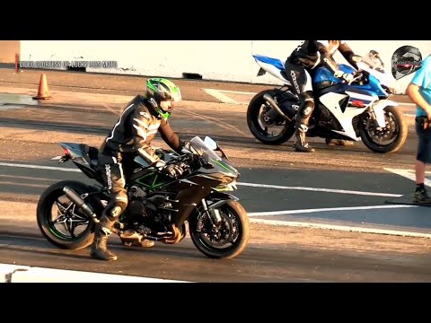 Kawasaki H2 vs Suzuki GSXR1000