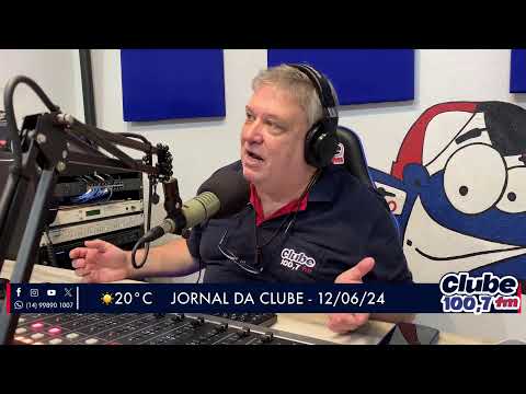 Jornal da Clube - 12/06/2024 - Edição da Manhã