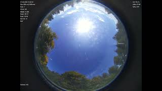 2026-08-27 All sky camera capture from Poiana Rusca Mountains, Romania