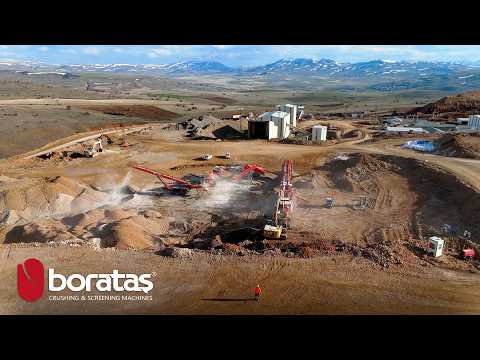 Boratas Complete Tracked Mobile Crushing &amp; Screening Plant | Konkasör | kırma eleme