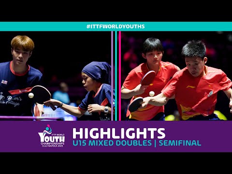 Lee/Mohd vs Yu/Zhu | U15 XD - SF | #ITTFWorldYouths 2025