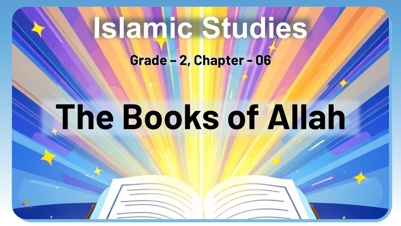 📘 The Books of Allah | Lesson for Kids | Grade 2 Islamic Studies – Chapter 6