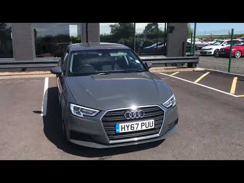 2017 audi a3 1.6 tdi se 114 bhp grey