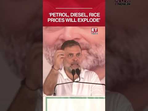 Rahul Gandhi’s Big Inflation Warning: Attacks Modi Over Inflation, Fuel Prices & Fertiliser Fears