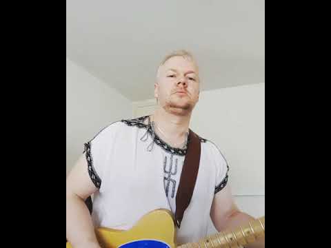 Open D tuning West African riff