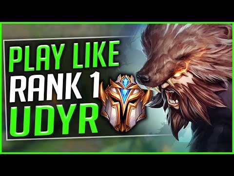 HOW TO PLAY LIKE THE RANK 1 UDYR IN SEASON 9! (ALL SECRETS REVEALED!) - League of Legends