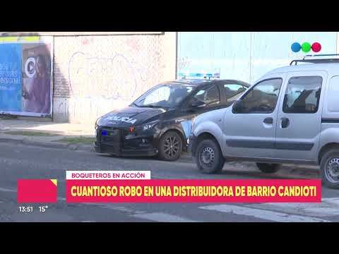 Millonario robo a una distribuidora de barrio Candioti Sur de la ciudad de Santa Fe