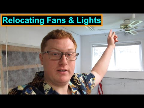 Removing Another Wall & Moving the Ceiling Fans - 20