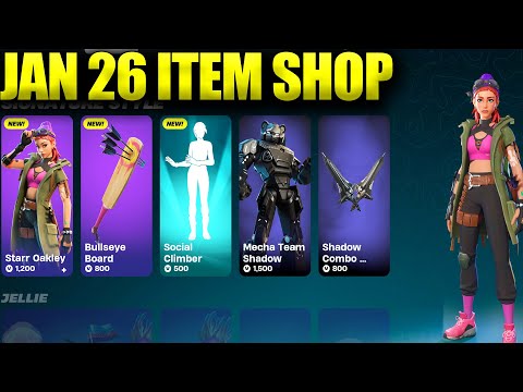 Fortnite Item Shop January 26 2024! New Skins Starr Oakley And Many More Brand New Items!