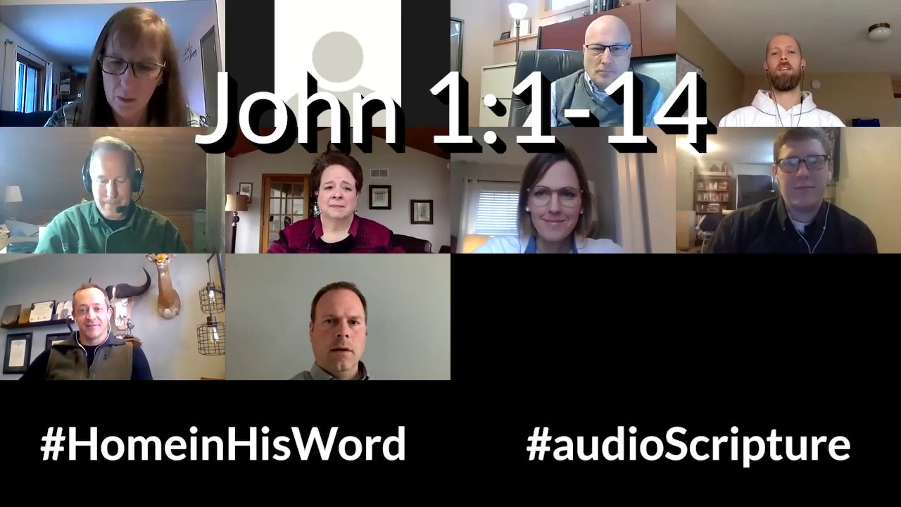 John 1:1-14 -- #HomeinHisWord