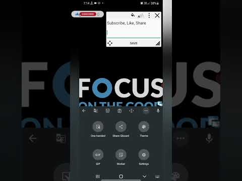 Emoji key not Showing in Google keyboard | #Tech0101 #googlekeyboarduse #shorts