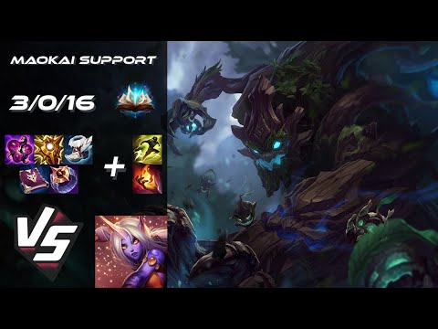SUPPORT Maokai vs Soraka - NA Challenger Patch 25.S2.6