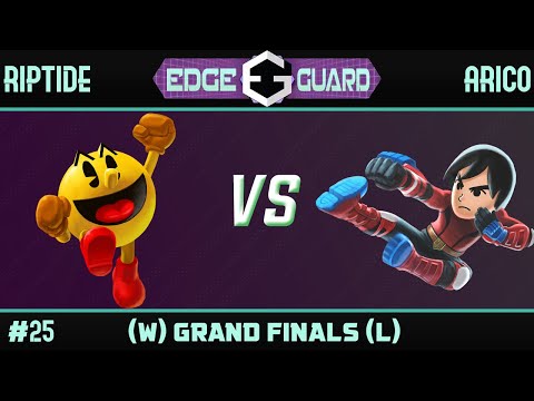 Riptide (Pac-Man) vs EGL | arico (Mii Brawler) - Edge Guard 25 Grand Finals