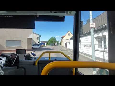 Mit den Bus durch Bitterfeld - Greppin (Anhalt-Schule Bitterfeld bis Greppin Herminetor) Linie 407