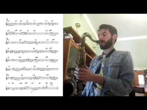 Tutorial linguaggio sax jazz - Plays Bob Mintzer (4) - Swingin II