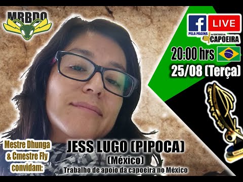 116ª LIVE NA IDENTIDADE DO CAPOEIRA - PIPOCA (MÉXICO)