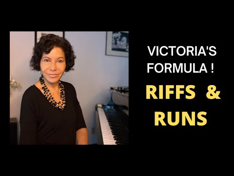 How to sing riffs and runs - VICTORIA'S FORMULA!   #shorts  #riffsandruns #singinglessons
