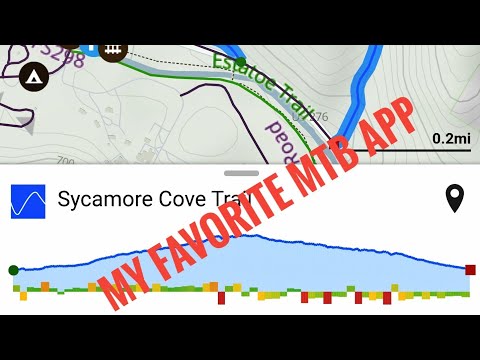 Trail Forks App for Mountain Biking - review of the main features