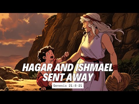 Hagar and Ishmael Sent Away - Bible Stories - The book of Genesis 21:8-21