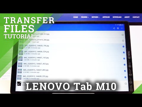 How to Transfer Files in LENOVO Tab M10 – Copy Media