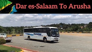 Dar es-Salaam to Arusha by 13 hours bus ride  | Kilimanjaro Express