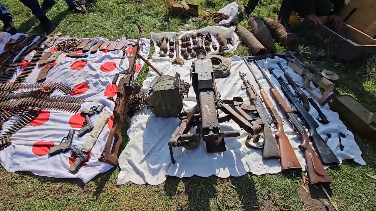 Մեծ քանակությամբ զենք-զինամթերք է հայտնաբերվել․ ոստիկանություն